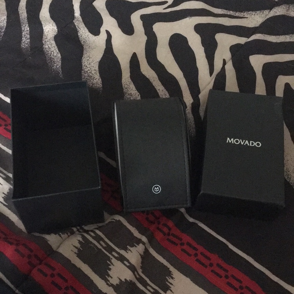 Movado Box and watch case
